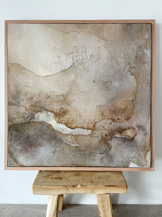 Wind, Water, Stone (18x18)