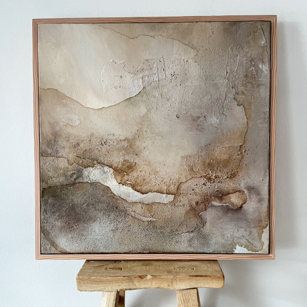 Wind, Water, Stone (18x18)